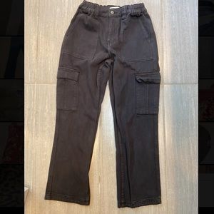 PacSun women’s black utility cargo pants size S